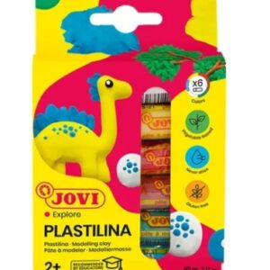 Pâte à modeler de 6 bâtons JOVI plastilina