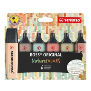 STABILO BOSS ORIGINAL NatureCOLORS Etui de 6 surligneurs