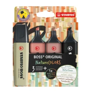 STABILO BOSS ORIGINAL Etui  de 4 surligneurs
