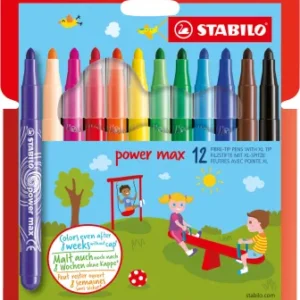 Feutre de coloriage pointe extra large STABILO power max